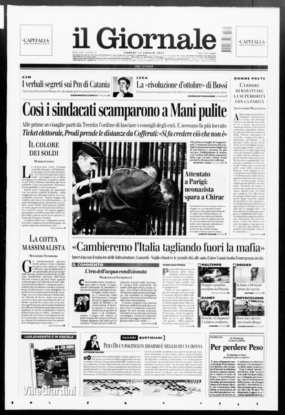 Il giornale del lunedi